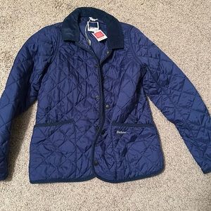 NWT Barbour Pantone Hue Quilt Jacket Kids size XXL 14/15 could fit Women’s xs/s